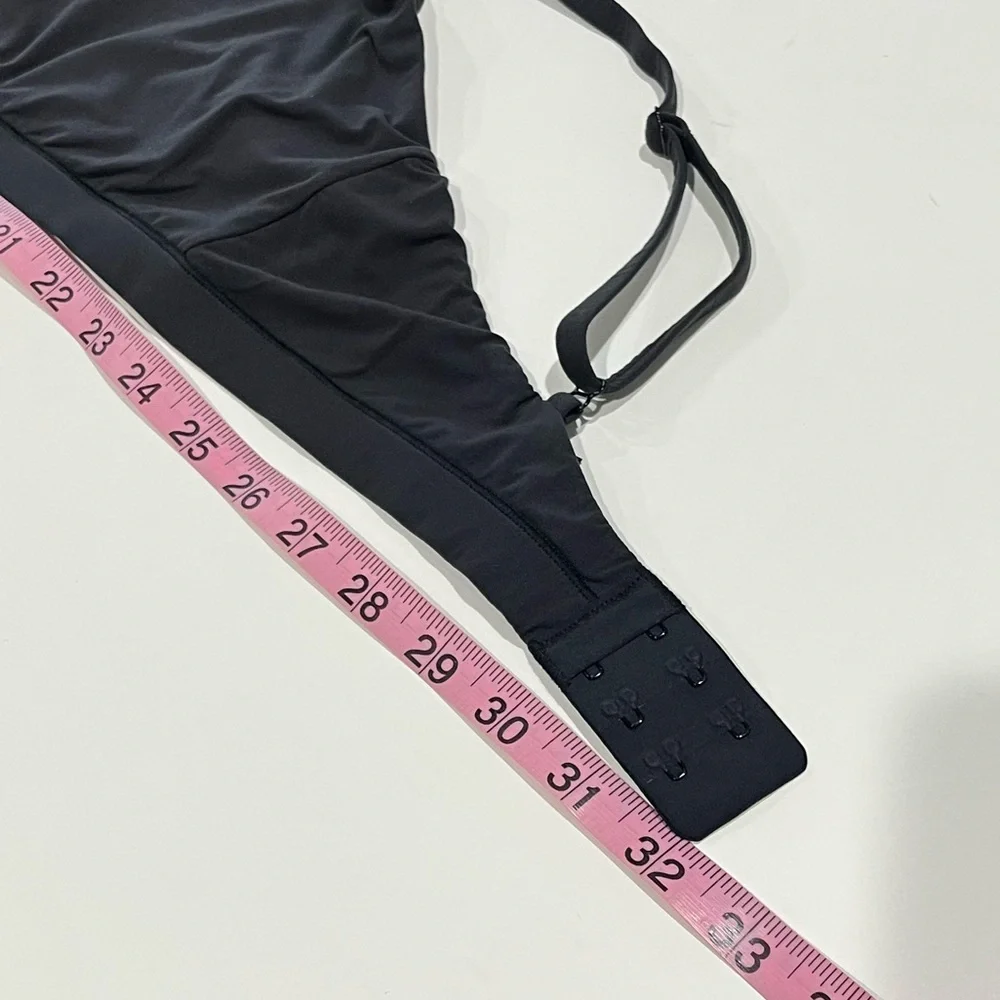 SKIMS Scoop Maternity Nursing Pumping Bralette in Onyx Size XL - Picture 6 of 7